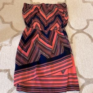 Express Strapless Mini Dress Size S